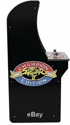 Street Fighter II 2 Joueur 4 Pieds Bâton De Joie Arcade Machine Jeux Électroniques
