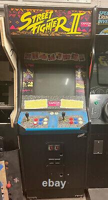 Street Fighter II Arcade Machine Par Capcom 1991 (excellent Condition)