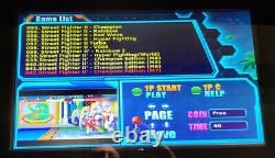 Street Fighter Multi Game Arcade Vidéo Jeu Machine Works! 17 Jeu