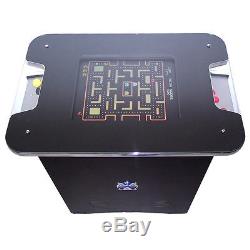 Stylish Black / Chrome Arcade Machine 60 Jeux Livraison Gratuite 2 Yr Waranty