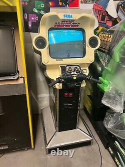 Super Hang Sur Arcade Machine Par Sega (excellent Condition) Rare Avec Écran LCD Moniteur