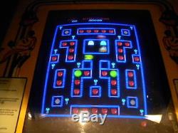 Super Pacman Arcade Machine Bon État Pour L'âge Fonctionne Bien Mis En Jeu Gratuit