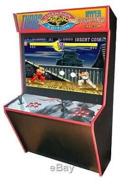 Super Street Fighter II Arcade Cabinet Machine +2000 Jeux D'arcade