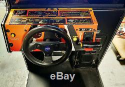 Taxi Flambeur Fou Arcade Assis Driving Arcade Video Game Machine! LCD