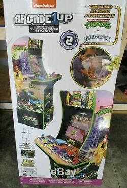 Teenage Mutant Ninja Turtles Arcade Machine Avec Riser, Arcade1up Retro Exclusive