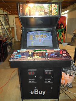 Teenage Mutant Ninja Turtles Machine De Jeu D'arcade Restaurée