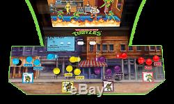 Teenage Mutant Ninja Turtles Retro Arcade Machine Arcade1up Jeu Vidéo Riser
