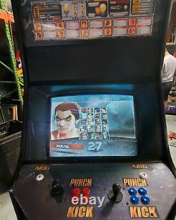 Tekken 4 Full Size 2 Player Fighting Arcade Video Game Machine! Travail