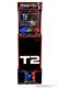 Terminator 2 Arcade1up Gaming Cabinet Machine Avec Riser Assorti Et Marquee Lumineux