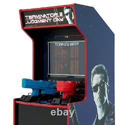Terminator 2 Arcade1up T2 Gaming Cabinet Machine Matching Riser Light Up Marquee