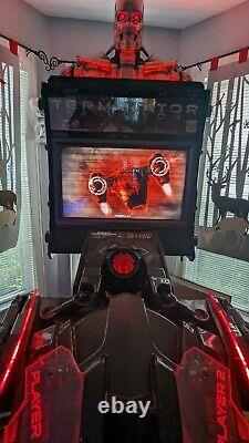 Terminator Salvation machine d'arcade de luxe 42 Rebuild PC DBV. Raw Thrils