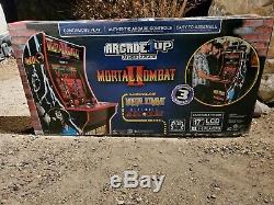 Tout Neuf Arcade1up Mortal Kombat I II III Arcade Machine 4ft 4 Pieds 3-in-1