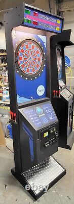 Traduisez ce titre en français : Machine de fléchettes électronique Shelti Eye 2 pour jeu sportif d'arcade à pointes souples.
