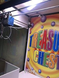 Treasure Chest 33 Griffe Machine Pleine Taille Jeu D'arcade Avec Dba