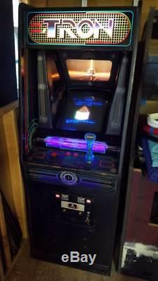 Tron Arcade Game Machine Working