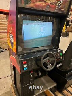 USA Arcade Machine de jeu vidéo de course assis (22 LCD)