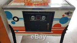 Vintage 1978 Atari Superman Pinball Machine Arcade Jeu Coin Op Flipper Véritable