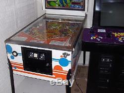 Vintage 1979 Atari Superman Pinball Machine Arcade Game Coin Op Flipper DC