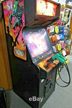 Vintage Atari Area 51 / Maximum Force Double Arcade Machine De Travail De Nice Rare