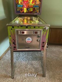 Vintage Marvel Gottleib 1979 Incredible Hulk Pinball Machine Original