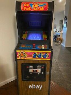 Vintage Midway Ms Pac Man Arcade Machine