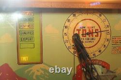 Vintage Steam Shovel Arcade Chicago Co. 10c Coin Op Claw Machine Des Années 1950