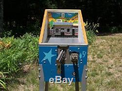 Vintage U. S. Marshall Target Coin Op 5 Cent Machine Arcade Target Game Trade