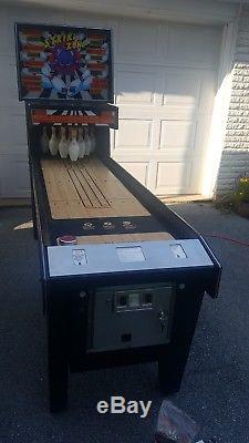 Vintage Williams Strike Zone Shuffle Bowling Arcade Machine Game Fonctionne! Agréable