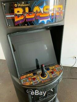 Williams Blaster Duramold Arcade Machine Rare Jeu Sinistar Bulles