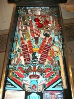 Williams Terminator 2 Pinball Machine Jeu D'arcade Great Shape 1991