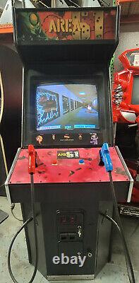 Zone 51 Pleine Taille Tir Arcade Vidéo Jeu Machine Travaux Grand! Atari